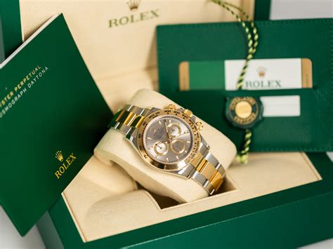 Rolex Daytona Cosmograph Ref Stainless Steel K Yellow Gold Box