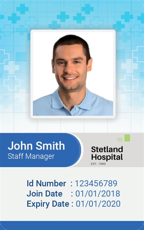 Custom Employee ID Card - Etsy