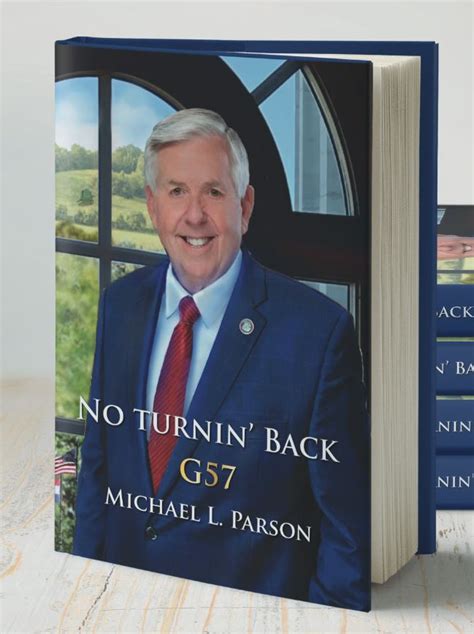 Governor Parson Announces Forthcoming Book ‘no Turnin Back Newstalk