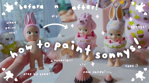 A Custom Sonny Angel Tutorial Paint Sonnys With Me Valentines