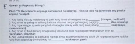 Sana Matulungan Nyu Po Akopa Answer Po Please Brainly Ph