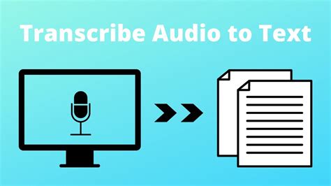 How To Transcribe Audio From Any Video To Text Youtube