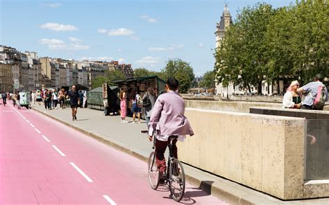 Du vélo et des Jeux 60 km de pistes cyclables pour Ville de Paris