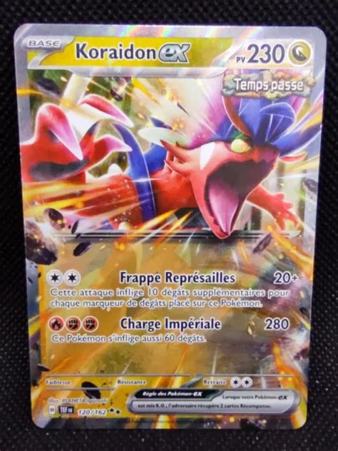 Carte Pokemon Koraidon Ex Fran Ais Ev Tef Fr Neuf Eur