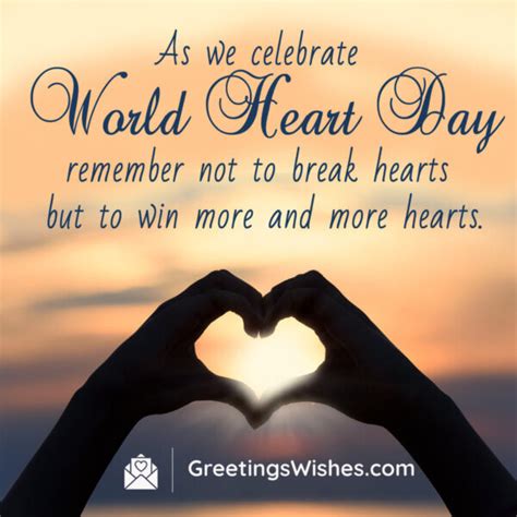 World Heart Day Wishes Th September Greetings Wishes