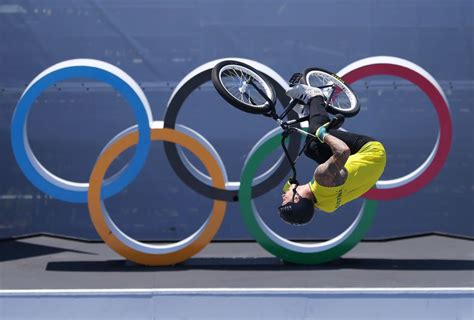 Logan Martin Wins Bmx Freestyle First Tokyo Olympics Cycling Gold For