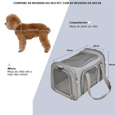 Bolsa De Transporte Pet Para C Es E Gatos Avi O Ninabag