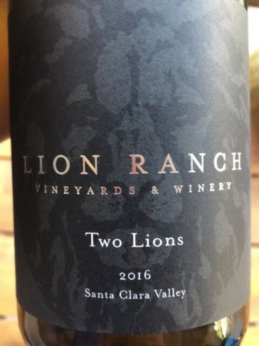 Lion Ranch Vineyard Winery Two Lions Vivino US