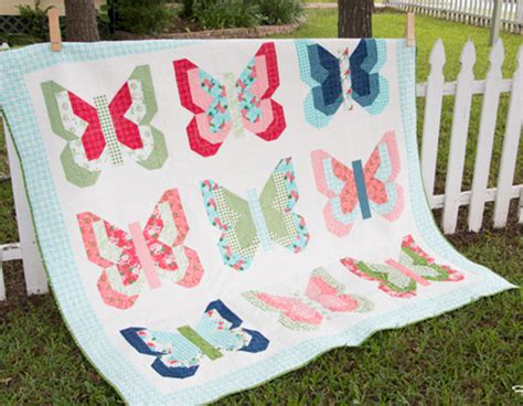 A Butterfly Quilt To Display Fabric In The Beautiful Wings – Quilting Cubby