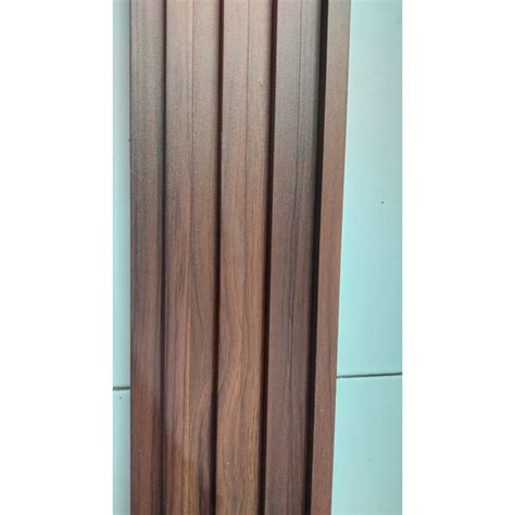 Jual TERMURAH HOT WALL WPC WOOD PANEL WALLPANEL WPC PVC KAYU DINDING Shopee Indonesia