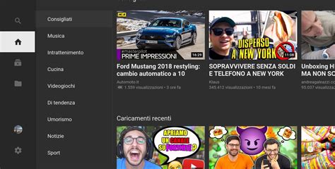 YouTube Per Xbox One Si Aggiorna Rinnovando L Interfaccia Grafica