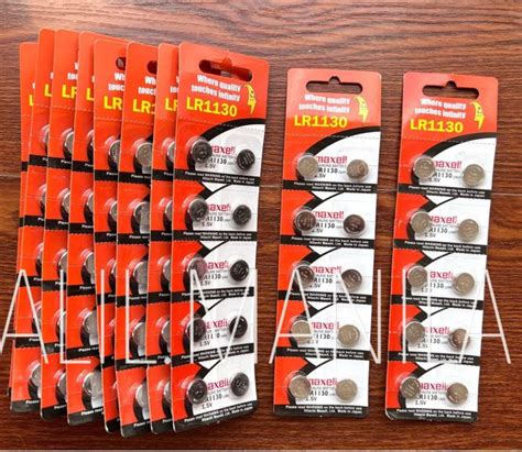 10pads LR1130 189 1 5V Maxell Original Battery Alkaline Battery Lazada PH