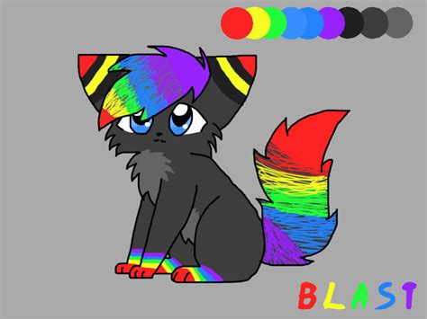 Blast The Rainbow Cat By Shaybayme On Deviantart