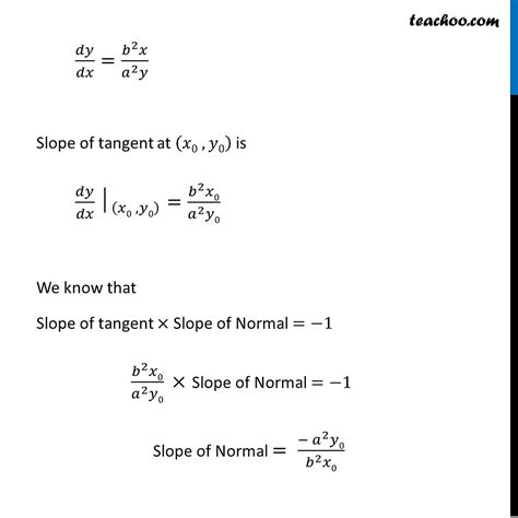 Question 24 Find Equations Of Tangent And Normal To Hyperbola