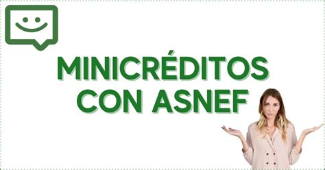 Minicréditos con ASNEF Mejores préstamos2024