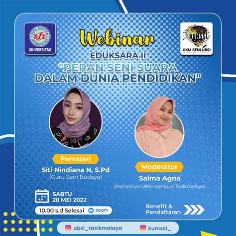 Webinar Eduksara Ii Peran Seni Suara Dalam Dunia Pendidikan