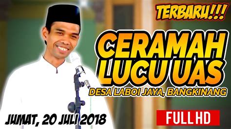 Ceramah Lucu Ustadz Abdul Somad Lc MA Masjid Al Muhajirin Desa