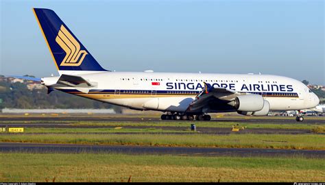 9V SKP Singapore Airlines Airbus A380 841 Photo By Adam Abedini ID