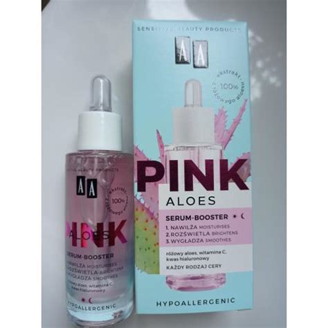 AA Pink Aloes Serum Booster Cena Opinie Recenzja KWC