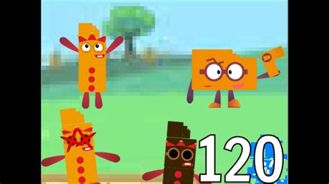 Numberblocks Band 512ths 120 Youtube