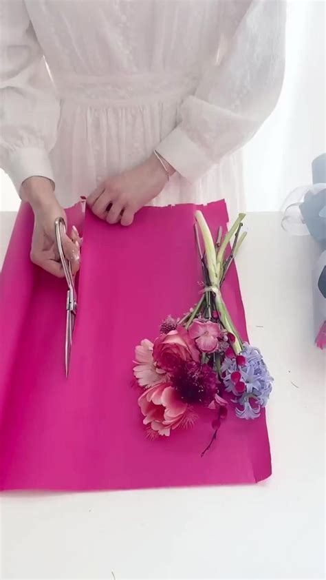 Korean Style Bouquet Wrapping Tutorial Video En 2023 Arreglos