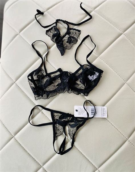 Sexy Bh Set In Schwarz 75c 80b L Kaufen Auf Ricardo