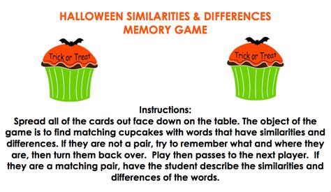 Speech And Language Launchpad Similarities And Differences Game