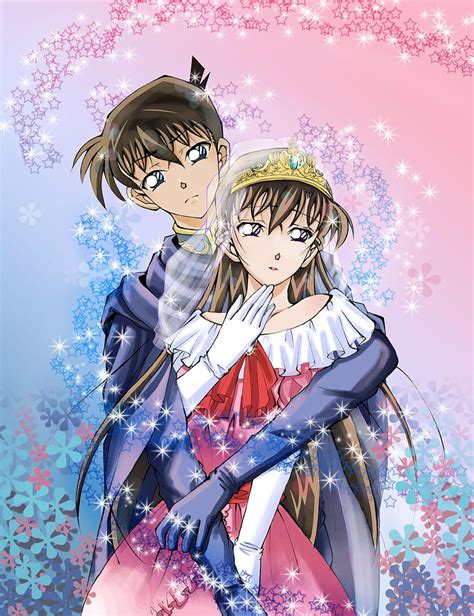 Detective Conan Shinichi And Ran Wedding