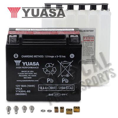 Yuasa Maintenance Free Battery Ytx Hl Bs For Sea Doo Gs Jet