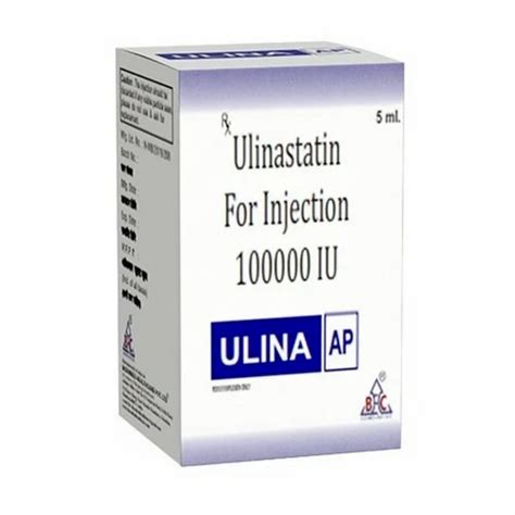 Ulinastatin Ulina Ap Injection Bioembed Health Care Pvt Ltd Chennai