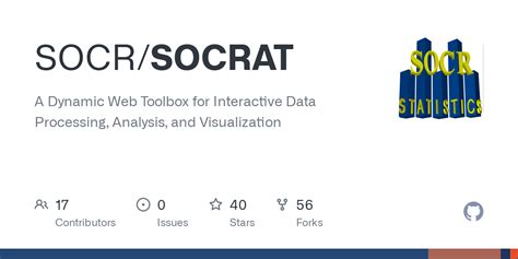 GitHub - SOCR/SOCRAT: A Dynamic Web Toolbox for Interactive Data ...