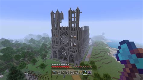 Update On My Survival Cathedral Rminecraft