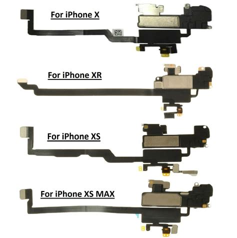 For Iphone X Xr Xs Xs Max Ear Speaker Flex Proximity And Light Sensor Replacement Ebay