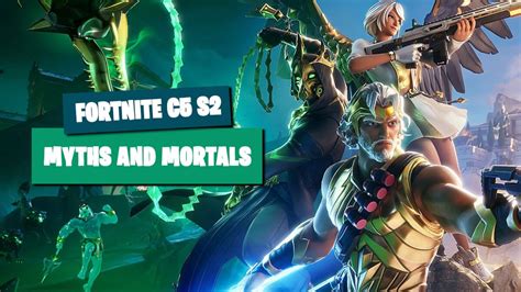 Fortnite presents Myths and Mortals: Chapter 5 Season 2, which will visit the Greek mythology ...