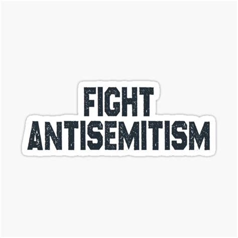 Fight Antisemitism Courtside Brooklyn Sticker For Sale By Kennstyl