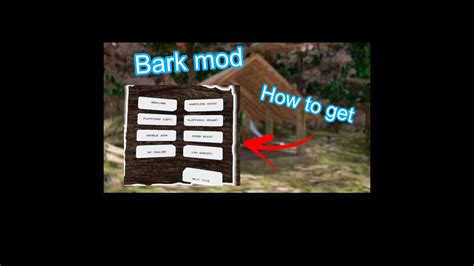 How To Get Bark Mod Menu Youtube