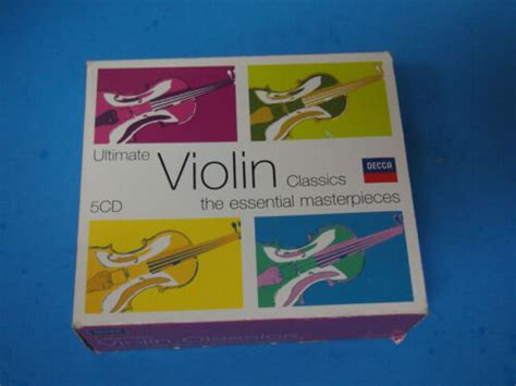 028947583714 Ultimate Violin Classics Ricci Szerying Oistrakh Grumiaux 5cd 28947583714 Ebay