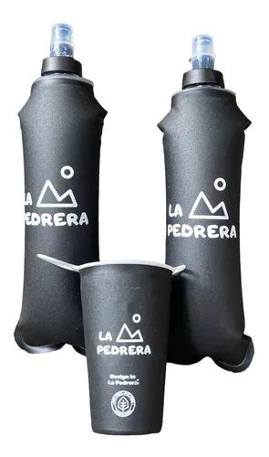 Kit Soft Flask Negro Ml Trail Running Botella De Agua Meses Sin