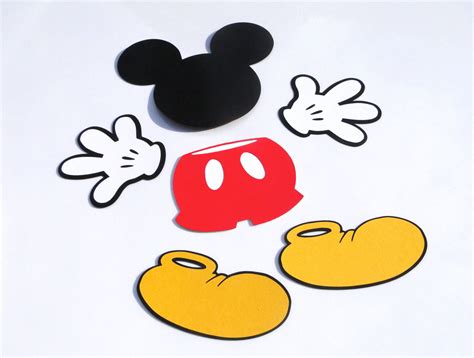 Mickey Mouse Cut Out Clipart Best