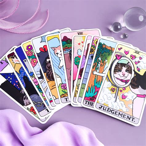 The Original Cat Meme Tarot Deck 22 Major Arcana Cat Meme Etsy Canada