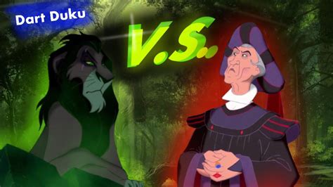 Scar Vs Judge Claude Frollo Youtube