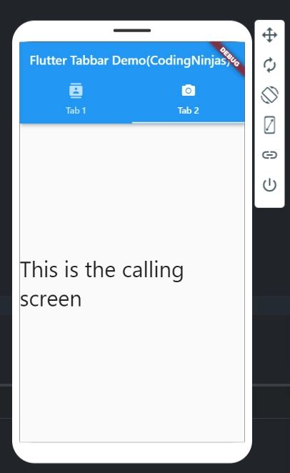 Flutter Tabbar Coding Ninjas