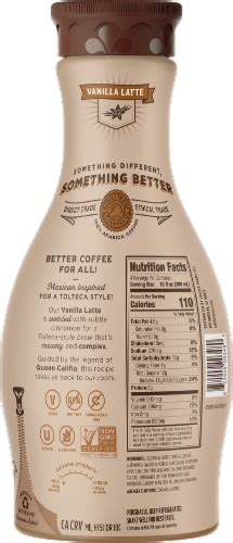 Califia Farms Vanilla Almond Latte Cold Brew Coffee Fl Oz Food Less