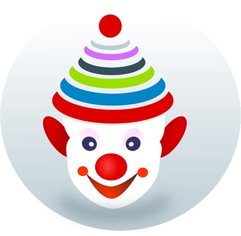 Clown Comedy Face · Free vector graphic on Pixabay