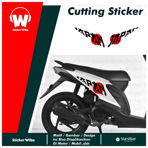 Jual Striping Beat Karbu Setiker Stiker Cutting Beat Tulisan