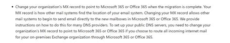 Change Mx Record - Microsoft Q&A
