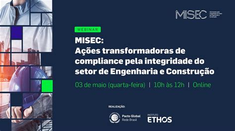 Misec A Es Transformadoras De Compliance Pela Integridade Do Setor De