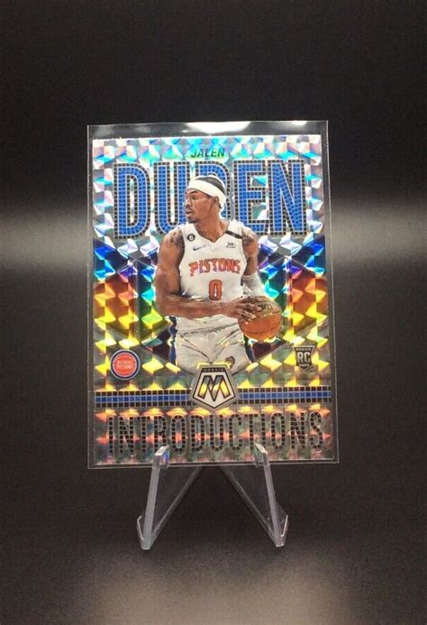 Mosaic Introductions Jalen Duren Detroit Pistons Rc Prizm