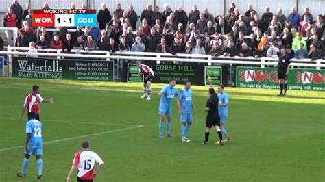 Woking 2 3 Southport Match Highlights Youtube