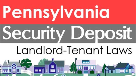 Pennsylvania Security Deposit Laws For Landlords And Tenants Youtube